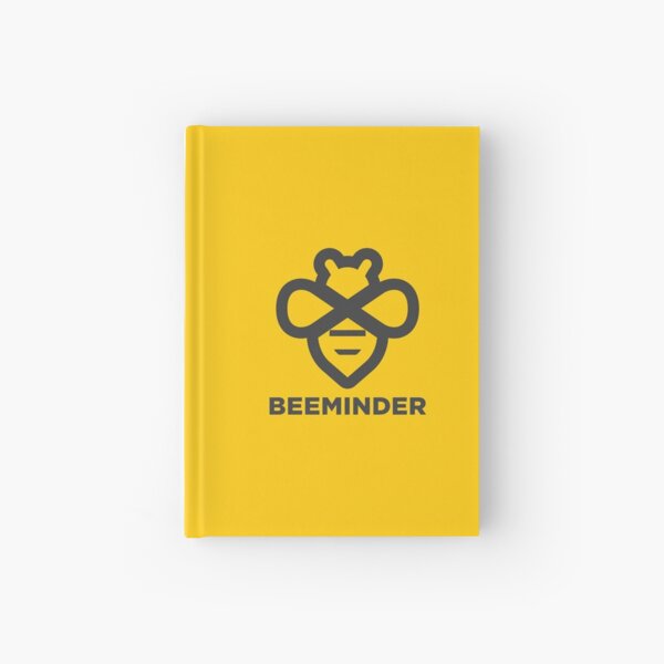 Beeminder Logo YT Hardcover Journal