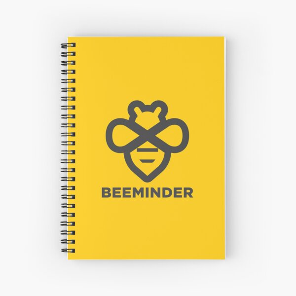 Beeminder Logo YT Spiral Notebook