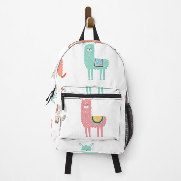 Item preview, Cute Pastel Pink & Blue Llamas designed and sold by BrokenUnicorn.