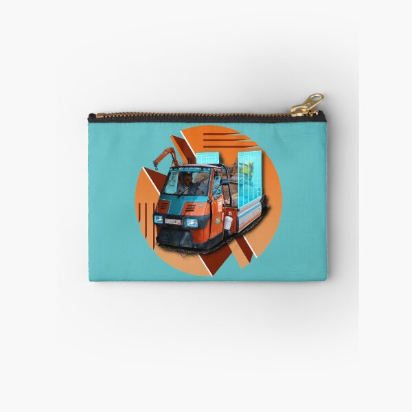 Item preview, orange blue retrofuturistic hovercar ape designed and sold by dominic0925.