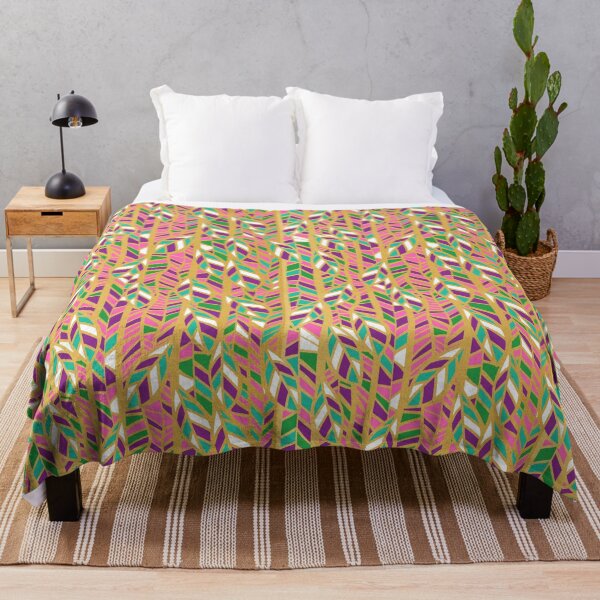 Item preview, Gold Geometric Leaves designed and sold by Sketchbook Designs.