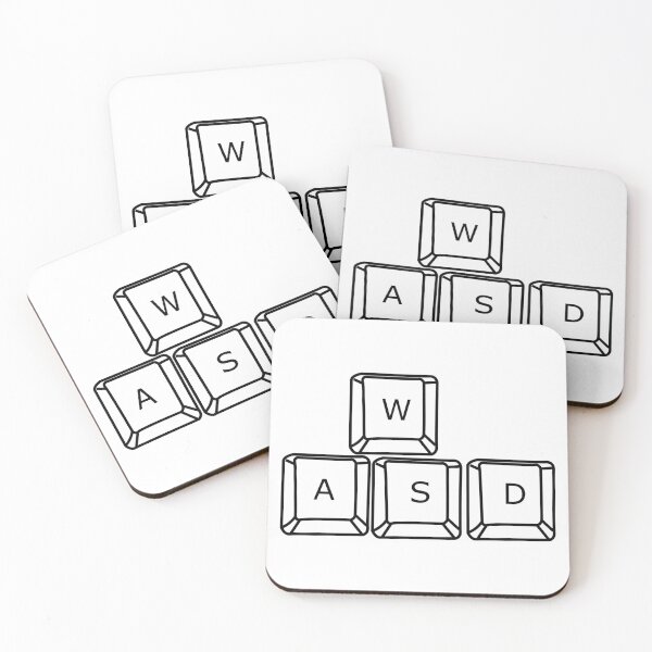 Item preview, W A S D Keys designed and sold by jaileib.
