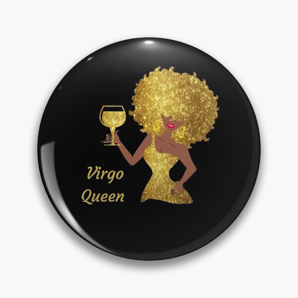 Item preview, Virgo Queen Black Women Afro Hair designed and sold by R&BApparel.