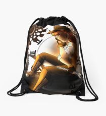 A Time to Think Drawstring Bag