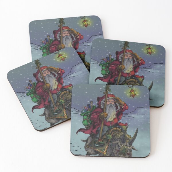 Item preview, Yule Father , red variant designed and sold by Moondog Seitz.