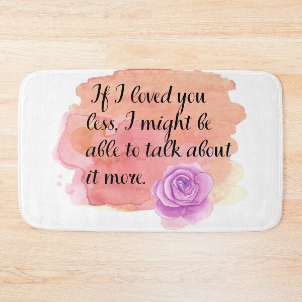 Item preview, If I love you less... Mr. Knightly designed and sold by 4m3thystD3s1gns.