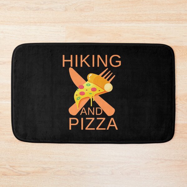 Item preview, Hiking And Pizza designed and sold by SiempreViajero.