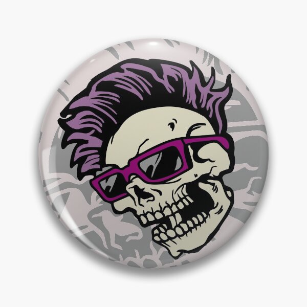 Item preview, Double pank scull designed and sold by urban-color.