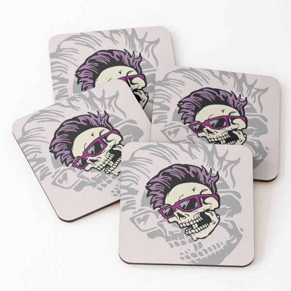 Item preview, Double pank scull designed and sold by urban-color.