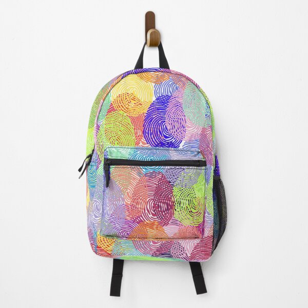 Item preview, Thumbprint  Colorful Abstract Pattern Fingerprints designed and sold by hempress.