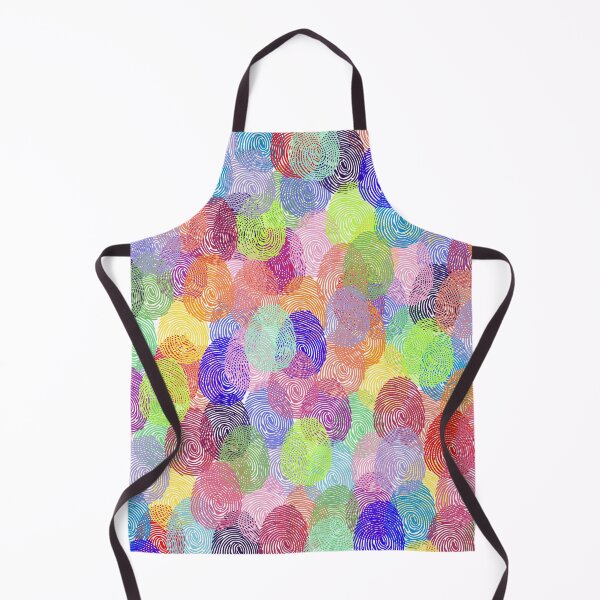 Item preview, Thumbprint Colorful Abstract Pattern Fingerprints designed and sold by hempress.