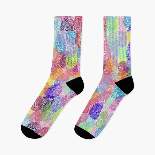 Item preview, Thumbprint  Colorful Abstract Pattern Fingerprints designed and sold by hempress.
