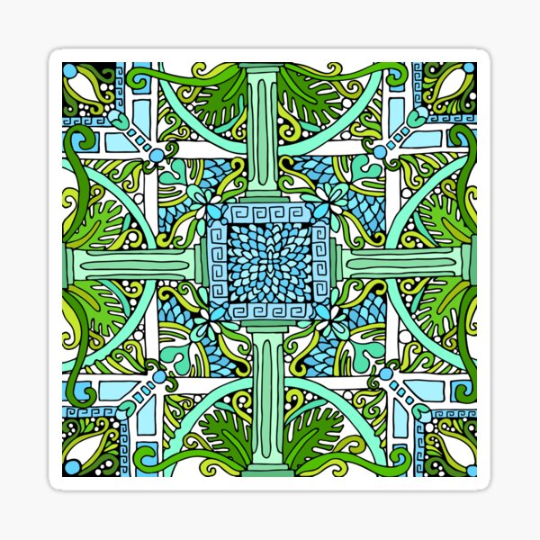 HELLENIC JUNGLE Sticker