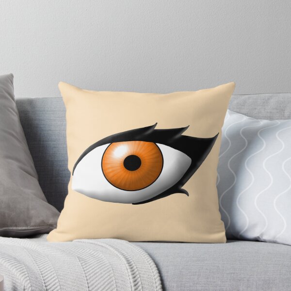 Item preview, Bright Orange Anime Style Eye (Light Skin Tone) designed and sold by RayRayViolet.