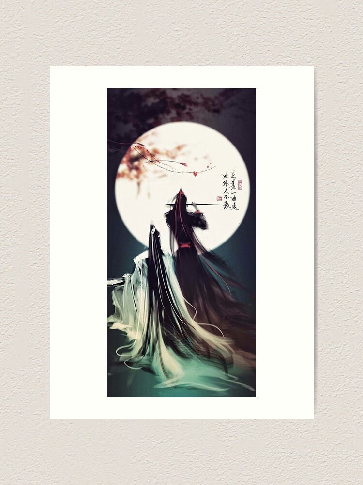 Wei wuxian, flute, mo dao zu shi, chinese clothes, Anime, HD wallpaper