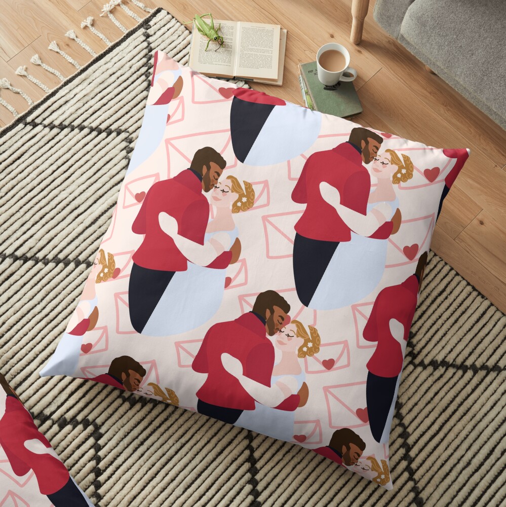 Bridgerton Floor Pillow