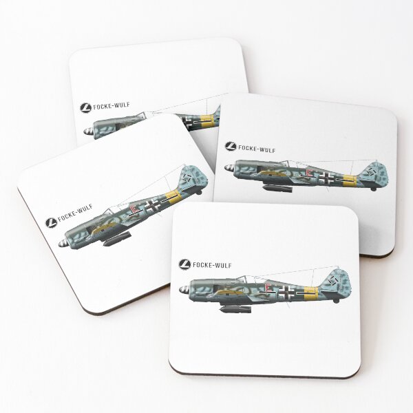 Item preview, Focke Wulf FW190A4/U3 Wurger (black logo) designed and sold by fockewulfflugz.
