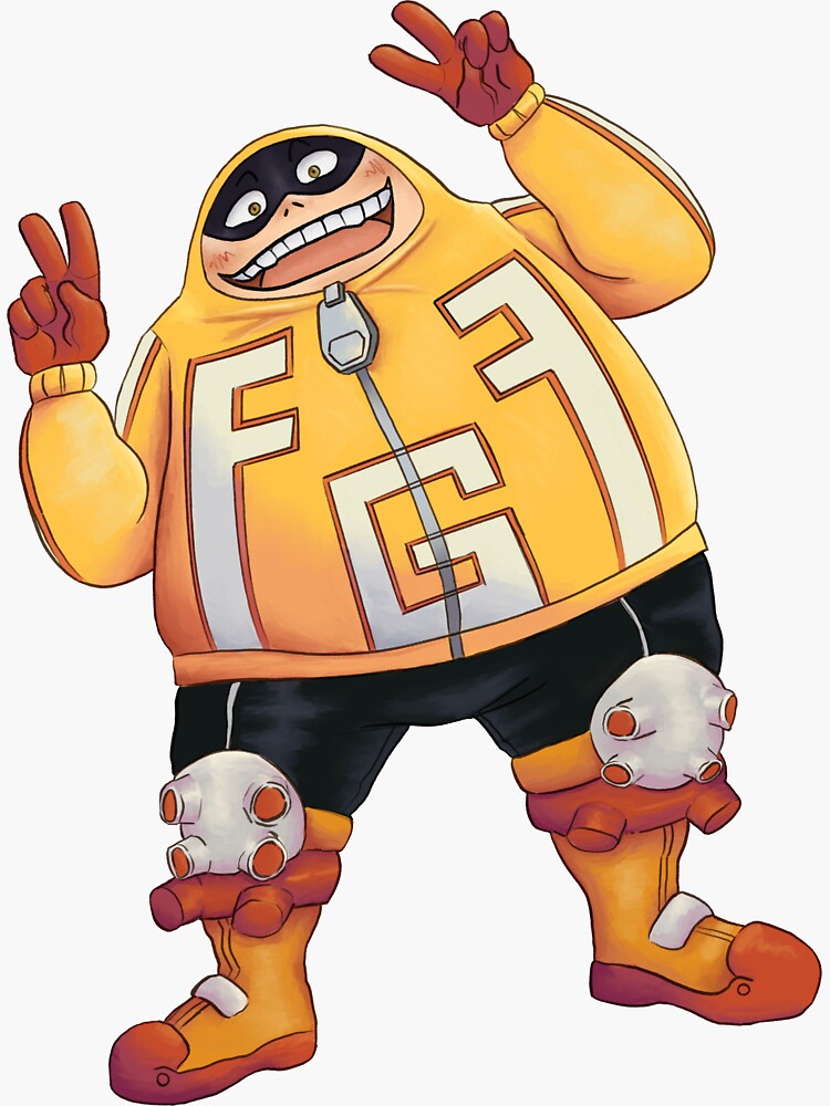"The BMI Hero: Fatgum (no background)" Sticker for Sale by Philip-the ...