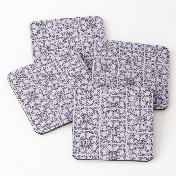 Item preview, Lilac mandala pattern designed and sold by Jade Ammeen.