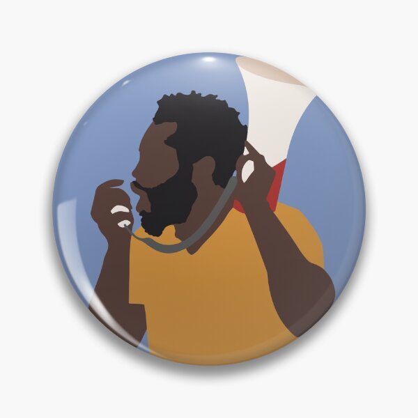 Item preview, Protest is Patriotism | Protestor with Bullhorn designed and sold by SLAG-Creative.