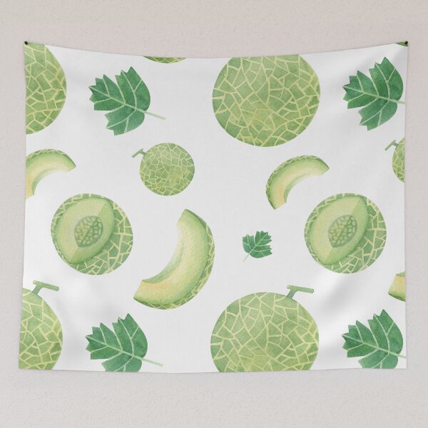 Item preview, watercolor melon pattern designed and sold by Arinom.