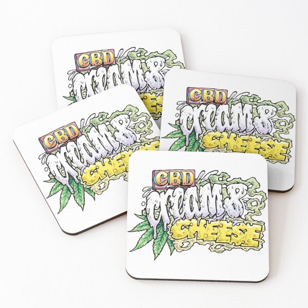 Item preview, CBD Cream & Cheese Cannabis Design designed and sold by ArtxcL.