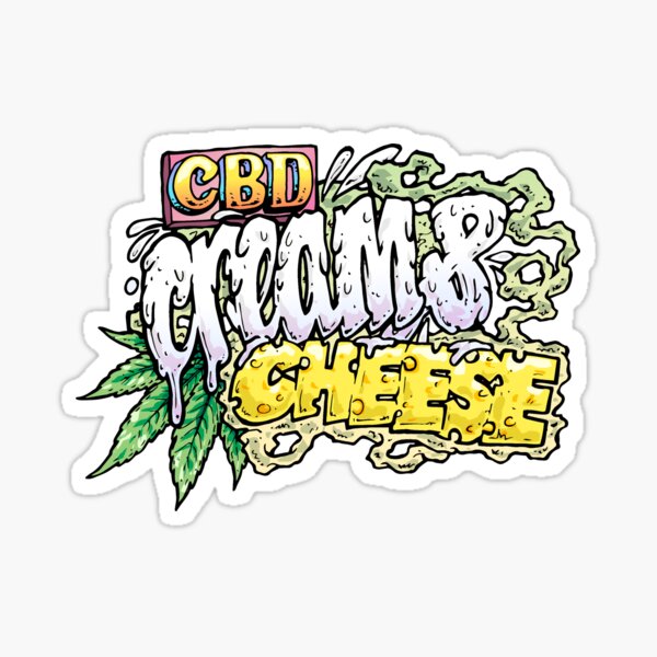 Item preview, CBD Cream & Cheese Cannabis Design designed and sold by ArtxcL.