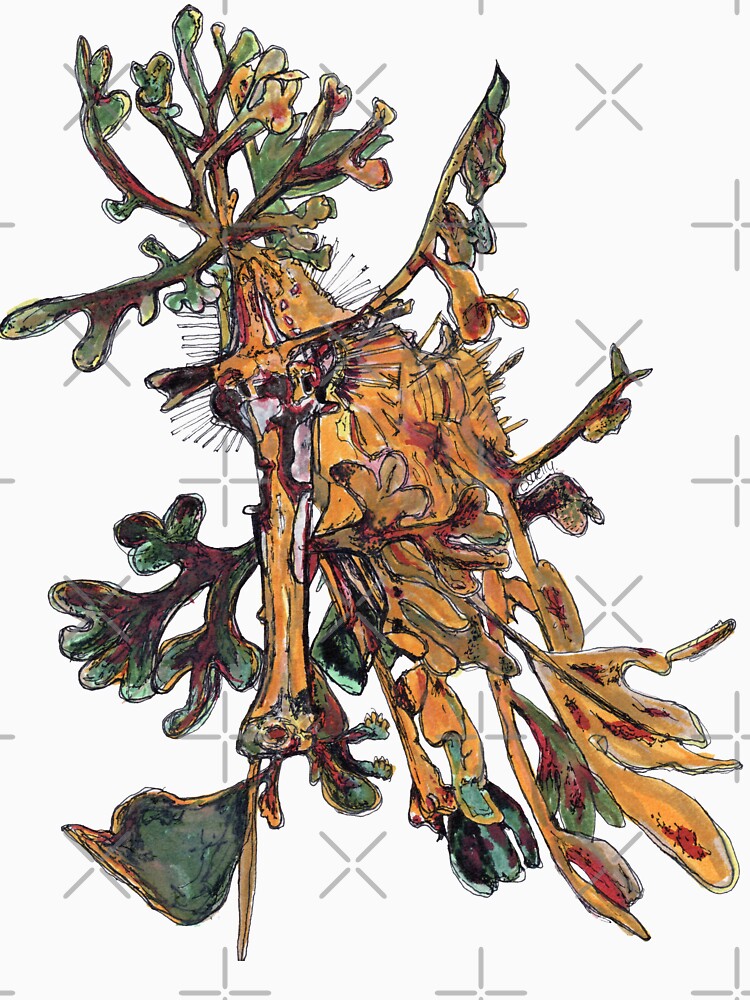 Carlee the Leafy Sea Dragon by Wildcard-Sue