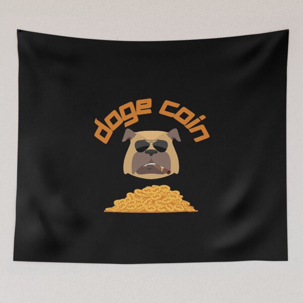 Item preview, doge coin funny crypto coin currency designed and sold by Hey-Nice-Shirt.