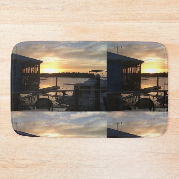 Item preview, Carlo Point Marina , Rainbow Beach Queensland  designed and sold by gillsart.