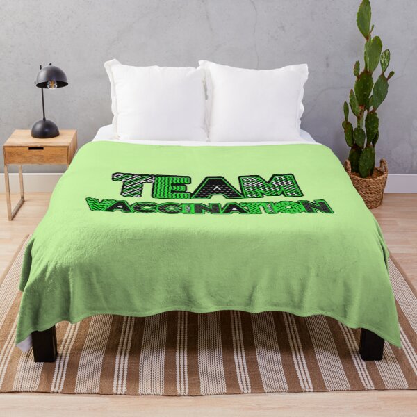Item preview, TEAM VACCINATION - I SUPPORT EVERYONE BEING VACCINATED -Green designed and sold by Iskybibblle.
