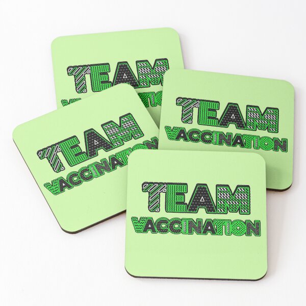 Item preview, TEAM VACCINATION - I SUPPORT EVERYONE BEING VACCINATED -Green designed and sold by Iskybibblle.