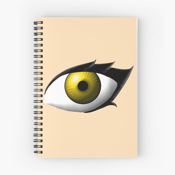 Item preview, Gold/Yellow Anime Style Eye (Light Skin Tone) designed and sold by RayRayViolet.