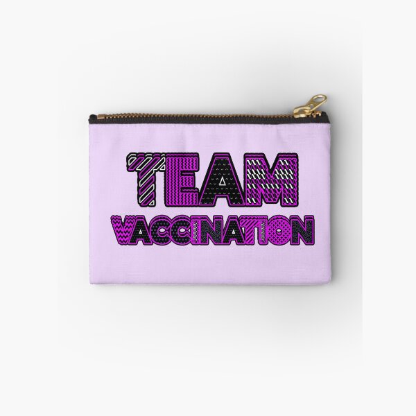 Item preview, TEAM VACCINATION - I SUPPORT EVERYONE BEING VACCINATED pink  designed and sold by Iskybibblle.