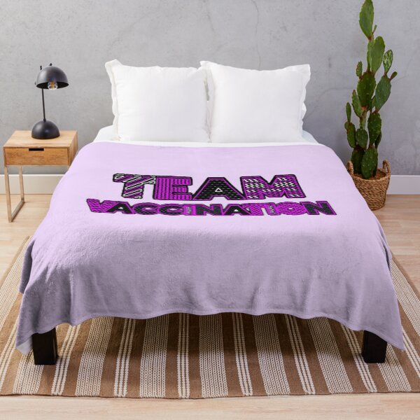 Item preview, TEAM VACCINATION - I SUPPORT EVERYONE BEING VACCINATED pink  designed and sold by Iskybibblle.