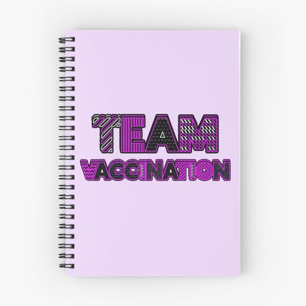 Item preview, TEAM VACCINATION - I SUPPORT EVERYONE BEING VACCINATED pink  designed and sold by Iskybibblle.