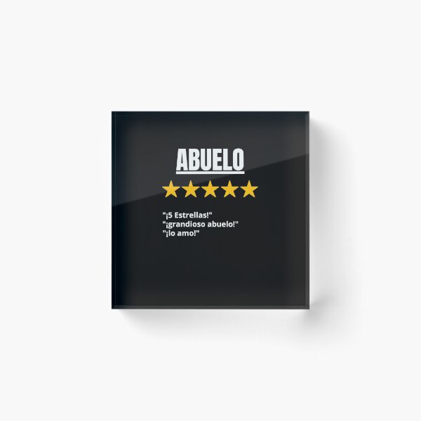 Item preview, abuelo gift 5 star  designed and sold by BlessItAllTees.