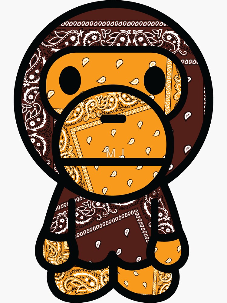 Bandana Baby Milo Sticker