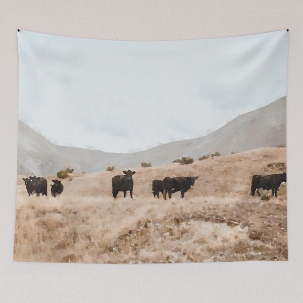 Item preview, Cow Field designed and sold by LINARAandCO.