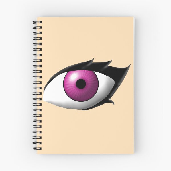 Item preview, Dark Pink Anime Style Eye (Light Skin Tone) designed and sold by RayRayViolet.