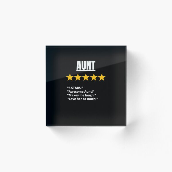 Item preview, aunt gift 5 star    designed and sold by BlessItAllTees.