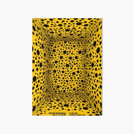 horizontal yellow Art Board Print