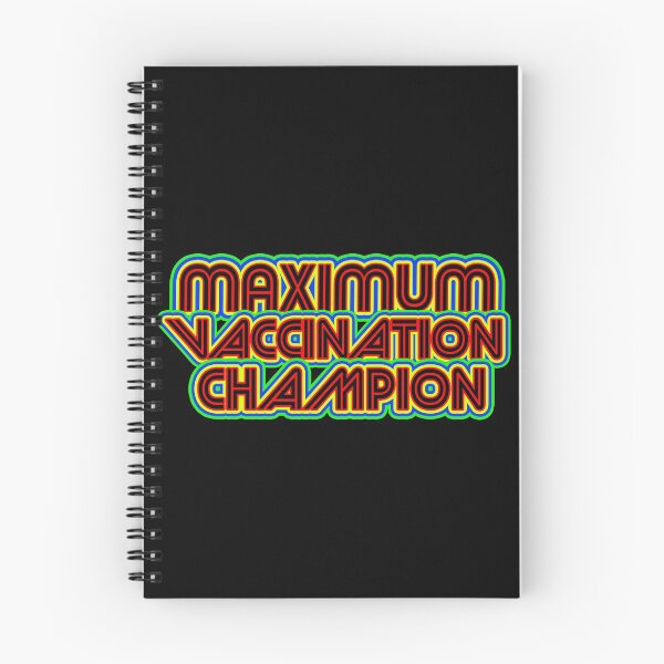 Item preview, MAXIMUM VACCINATION CHAMPION - I GOT VACCINATED RETRO MULTICOLOR  designed and sold by Iskybibblle.