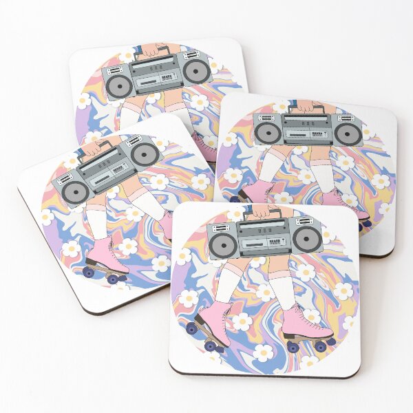 Item preview, retro aesthetic rollerskater designed and sold by Maggie Elias.