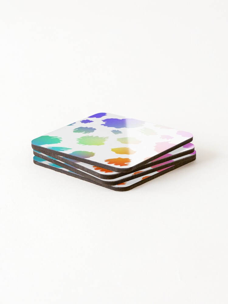 Thumbnail 4 of 5, Coasters (Set of 4), Colorful abstract pattern designed and sold by Ani1111.