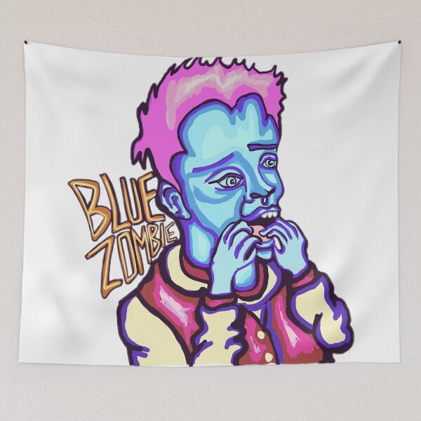 Item preview, Blue Zombie, And Blue Terror designed and sold by Artm2.
