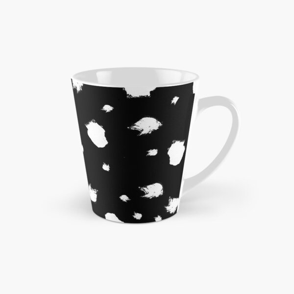 Item preview, Modern trendy black white brush strokes designed and sold by GirlyTrend.