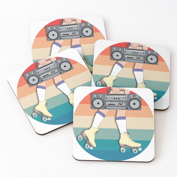 Item preview, retro aesthetic rollerskating designed and sold by Maggie Elias.