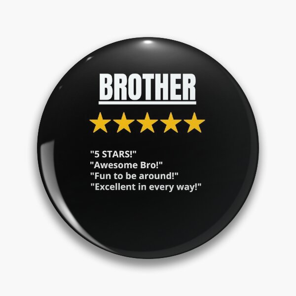 Item preview, brother gift 5 star    designed and sold by BlessItAllTees.