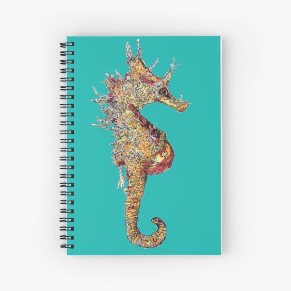 Di the Seahorse Spiral Notebook